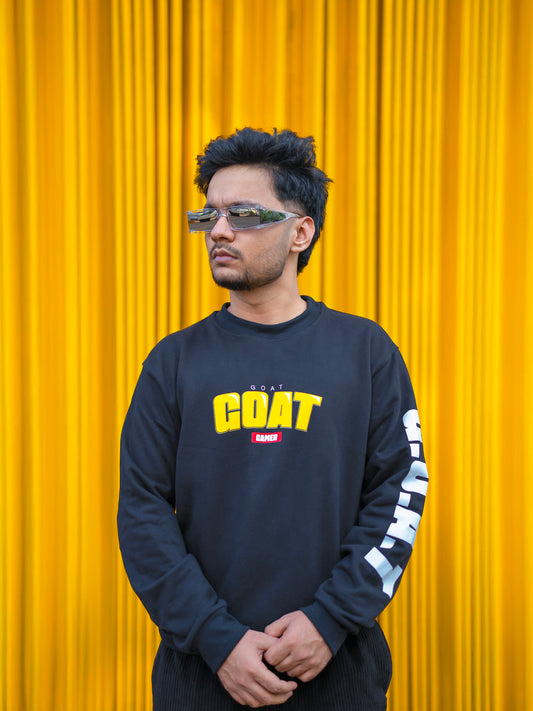 G.O.A.T Gamer Sweatshirt Black