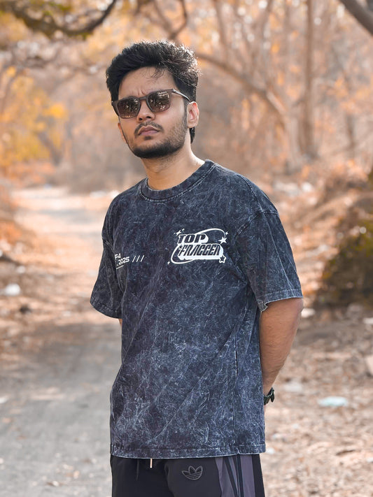 Top Fragger Acid Wash T shirt