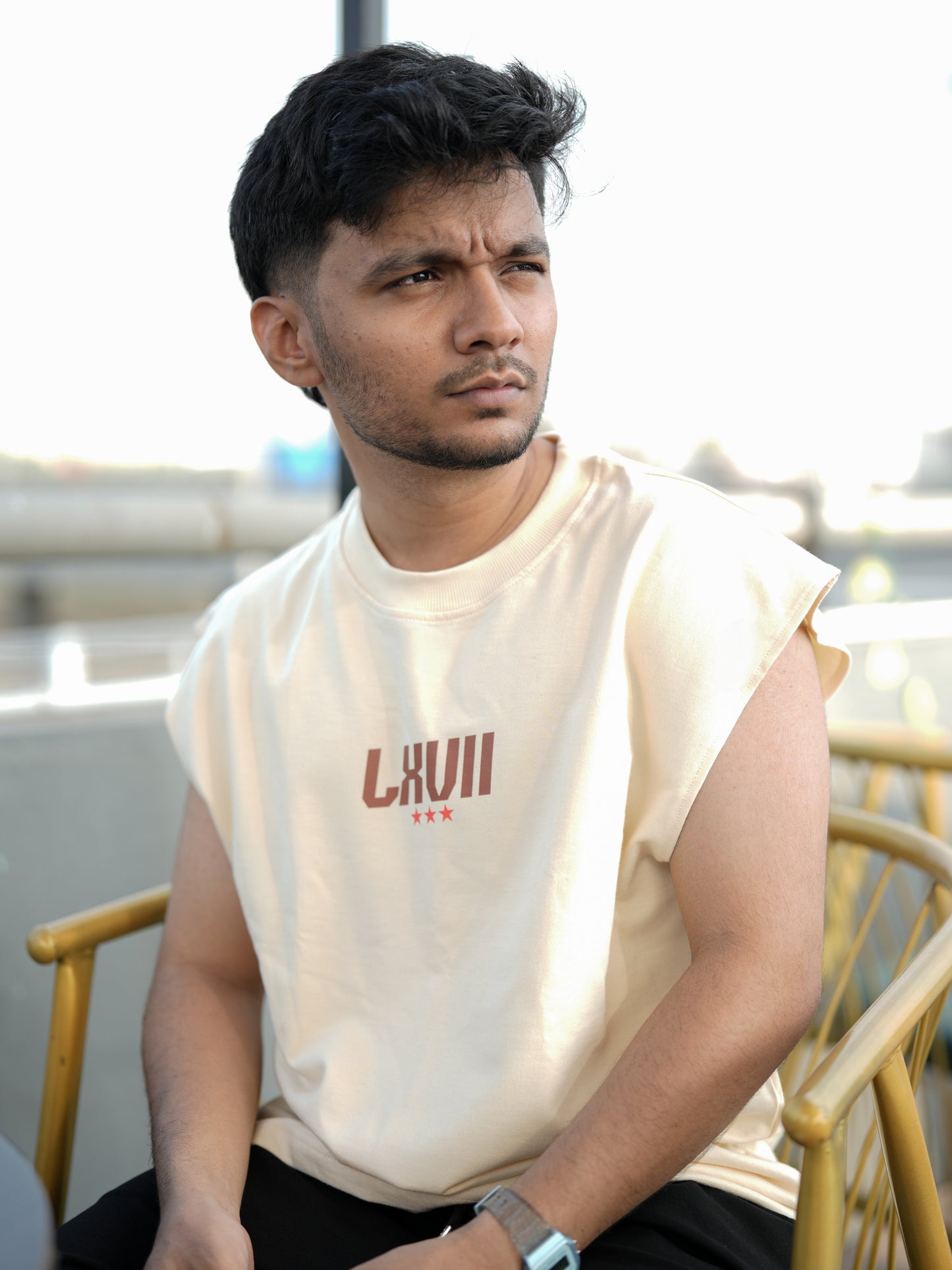 67 Beige Tank Top