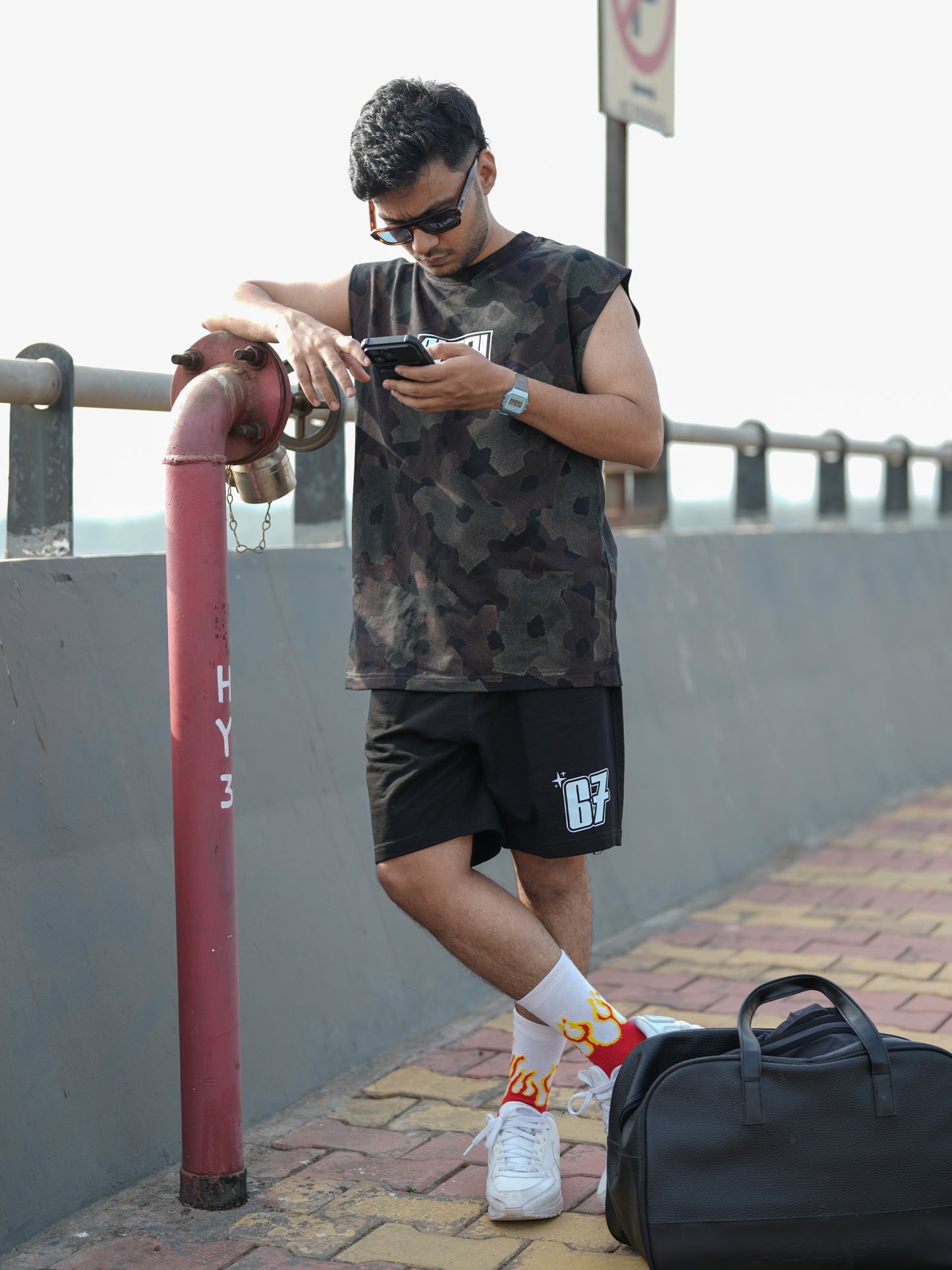 67 Black Shorts