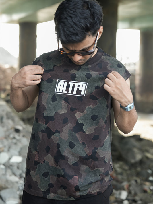 Camo Altf4 Tank Top